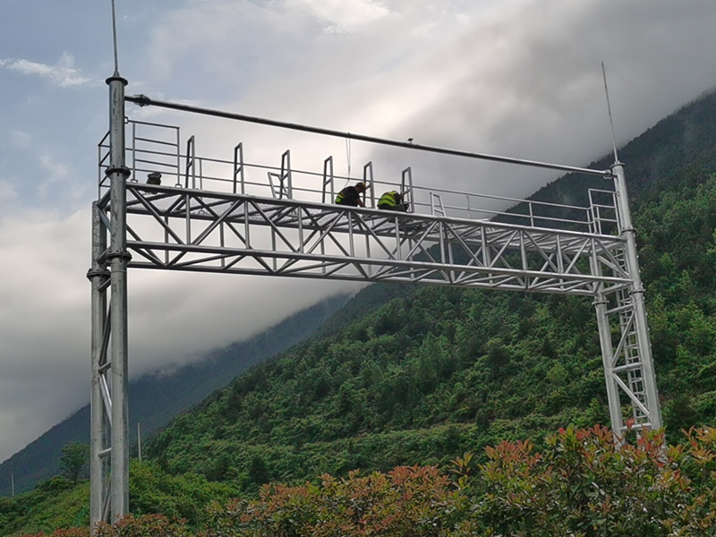 ETC與顯示屏機電門架